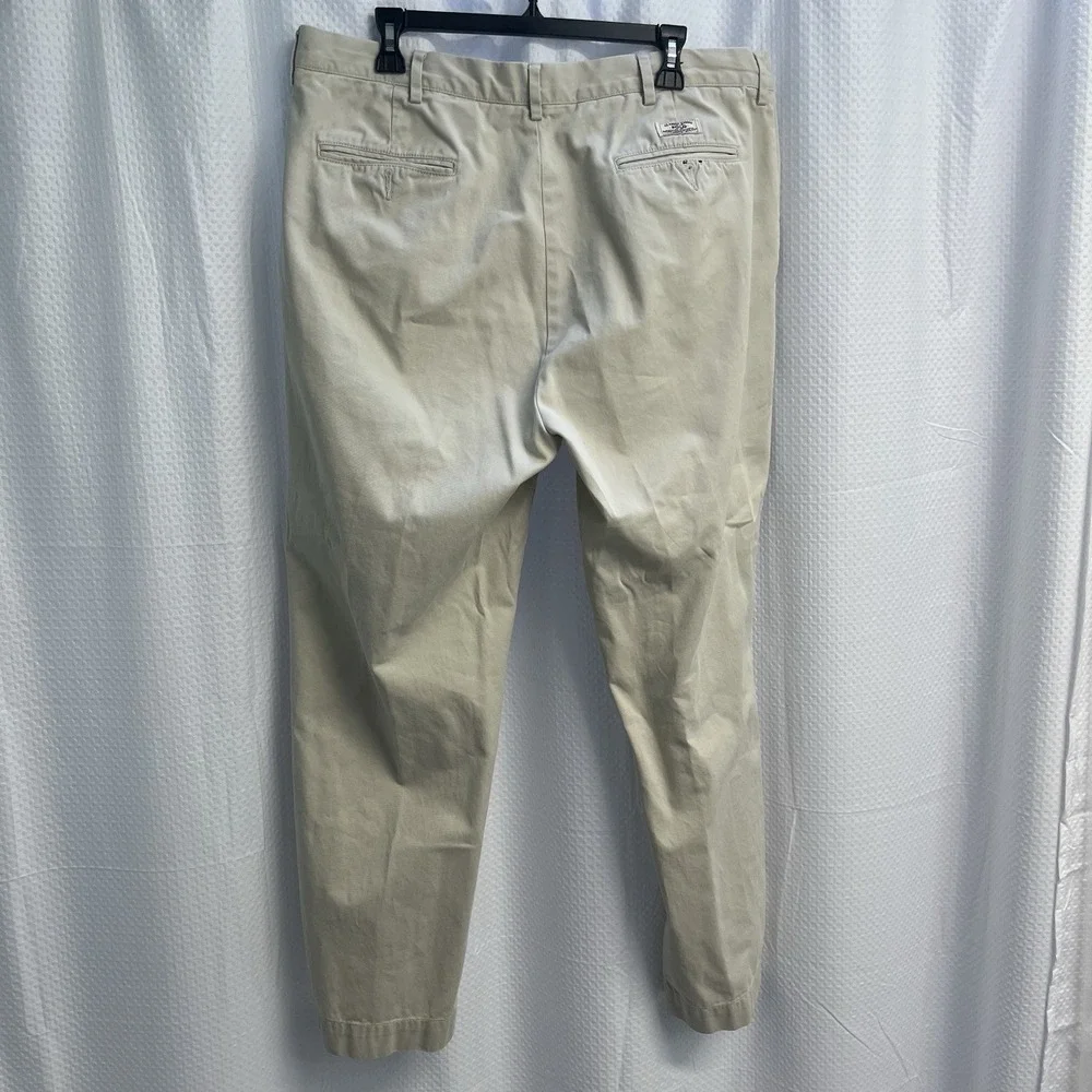 Polo Ralph Lauren Classic Chino Khaki Casual Preppy Pant 38x30 Heritage